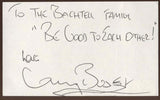 Gary Busey Signed Index Card Signature Vintage Autographed AUTO 