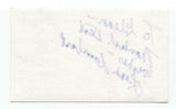 Lisa Lambert Signed 3x5 Index Card Autographed Signature Actress 