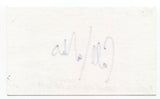 Gabriele Salvatores Signed 3x5 Index Card Autographed Signature Director