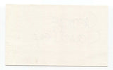 George Yardley Signed 3x5 Index Card Autographed Signature Basketball HOF