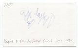Raquel Bitton Signed 3x5 Index Card Autographed Signature Singer Actress