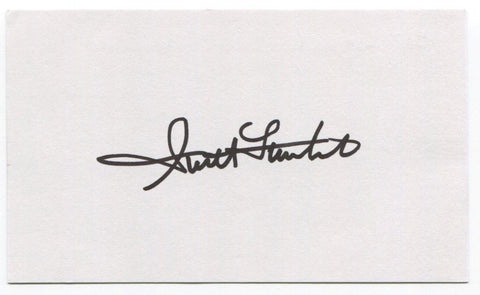 Scott Linebrink Signed 3x5 Index Card Autographed MLB Baseball Chicago White Sox