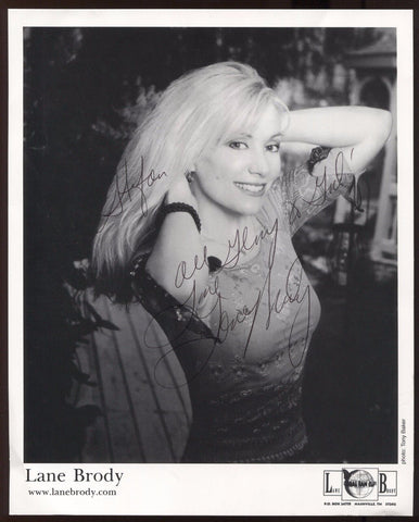 Lane Brody Signed 8x10 Photo Autographed Signature Promotional Photograph