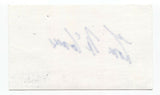 Tom McCamus Signed 3x5 Index Card Autographed Signature Actor