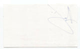 Travis - Andy Dunlop Signed 3x5 Index Card Autographed Signature Band