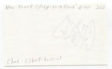 New Found Glory - Chad Gilbert Signed 3x5 Index Card Autographed Signature Band