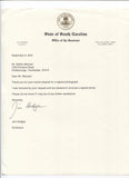 Jim Hodges Signed Photo South Carolina Governor Autographed Photograph