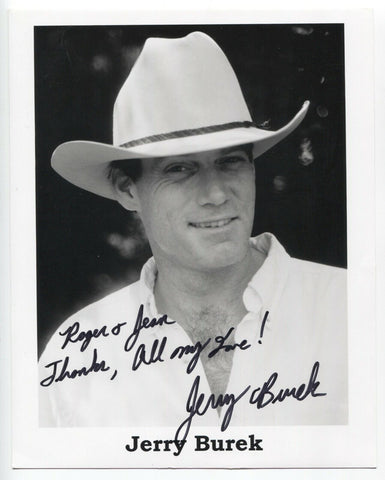 Jerry Burek Signed 8x10 Inch Photo Autographed Signature Country Singer