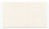 Paul Quarrington Signed 3x5 Index Card Autographed Author Actor Due South