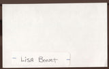 Lisa Bonet Signed Index Card Signature Vintage Autographed AUTO 