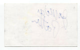 Joyce Van Patten Signed 3x5 Index Card Autographed Actress Monkey Shines