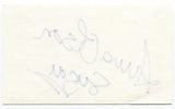 Anna Olsen Signed 3x5 Index Card Autographed Canadian Chef Cooking Host