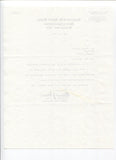 William J. Green Signed Handwritten Letter Autographed Vintage Signature