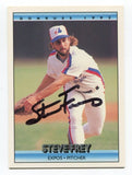 1992 Donruss Steve Frey Signed Card Baseball Autographed AUTO #660