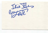 Big Sugar - Garry Lowe Signed 3x5 Index Card Autographed Signature Band