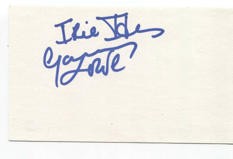 Big Sugar - Garry Lowe Signed 3x5 Index Card Autographed Signature Band