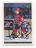 1993 Classic Pro All-Star Scott Pellerin Signed Card Hockey Autograph AUTO #18