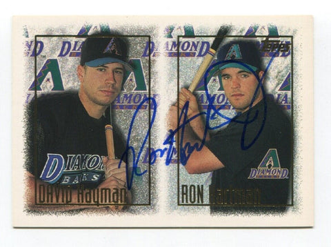 1996 Topps Ron Hartman Signed Card Baseball MLB Autographed AUTO #251
