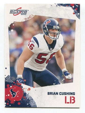 2010 Score Brian Cushing Signed Card Football Autograph NFL AUTO #113