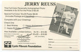 Jerry Reuss Signed Photo Post Card Autographed Signature MLB Baseball Dodgers