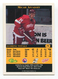 1994 Classic Pro Prospects Micah Aivazoff Signed Card Hockey Autograph AUTO #72