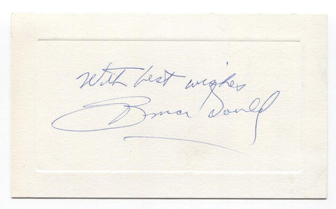 Bruce Gould Signed Photo Autographed Signature Ladies' Home Journal Editor