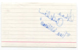Anna Cantalini Signed 3x5 Index Card Autographed Actress Game Show Play
