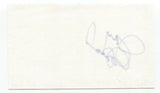 The Osmonds - Jay Osmond Signed 3x5 Index Card Autographed Signature