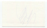 Jahidi White Signed 3x5 Index Card Autographed Signature Basketball Wizards