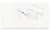 Craig Shoemaker Signed 3x5 Index Card Autographed Signature Comedian Comic Actor