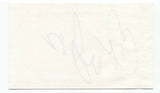 Chris Whitney Signed 3x5 Index Card Autographed Signature Basketball Wizards