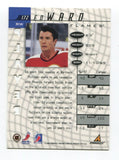 1998 Pinnacle BAP Ed Ward Signed Card Hockey NHL Autograph AUTO #172