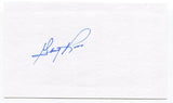 Gary Ross Signed 3x5 Index Card Autographed MLB Baseball San Diego Padres