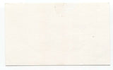 Michal Hasek Signed 3x5 Index Card Autographed Signature Musician Singer Roots