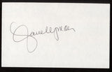 Jane Wyman Signed Index Card Signature Vintage Autographed AUTO 