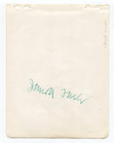 Robert Anderson Jardine And James Farley Signed Vintage Album Page Autographed