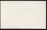James Sikking Signed Index Card Signature Vintage Autographed AUTO 