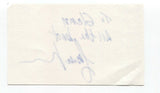 Rough Trade - Carole Pope Signed 3x5 Index Card Autographed Signature