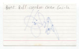 Brent Butt Signed 3x5 Index Card Autograph Signature Actor Comedian