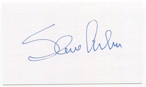 Steve Arlin Signed 3x5 Index Card Autographed San Diego Padres Debut 1969 MLB