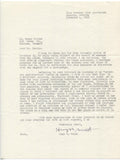 Hugh Gladney Grant Signed Letter TLS Autographed Signature American Ambassador 