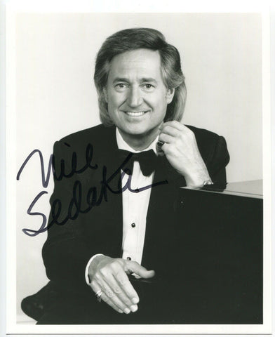 Neil Sedaka Signed 8x10 Photo Vintage Autographed Signature Singer