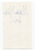 Graeme Gibson Signed 3x5 Index Card Autographed Signature Author Novelist Writer
