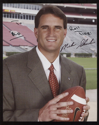 Mike Shula Signed 8x10 Photo College NCAA Football Coach Autographed