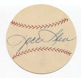 Spec Shea Signed Paper Baseball Autographed Signature Washington Senators