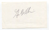 Gus Williams Signed 3x5 Sheet Autographed Basketball NBA Seattle SuperSonics