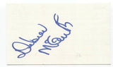 Debra McGrath Signed 3x5 Index Card Autograph Signature Actress Comedian