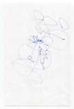 Shawn Stockman Signed Album Page Vintage Autographed Signature Boyz II Men