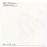 Noel Edmonds Signed Page Autographed Signature Inscribed "To Mike" 