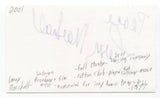 Larry Marshall Signed 3x5 Index Card Autographed Signature Actor